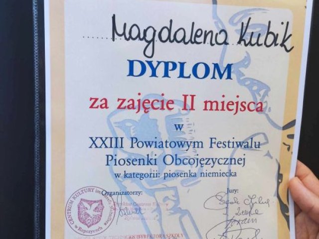 XXIII Powiatowy Festiwal Obcojęzycznej za Nami!