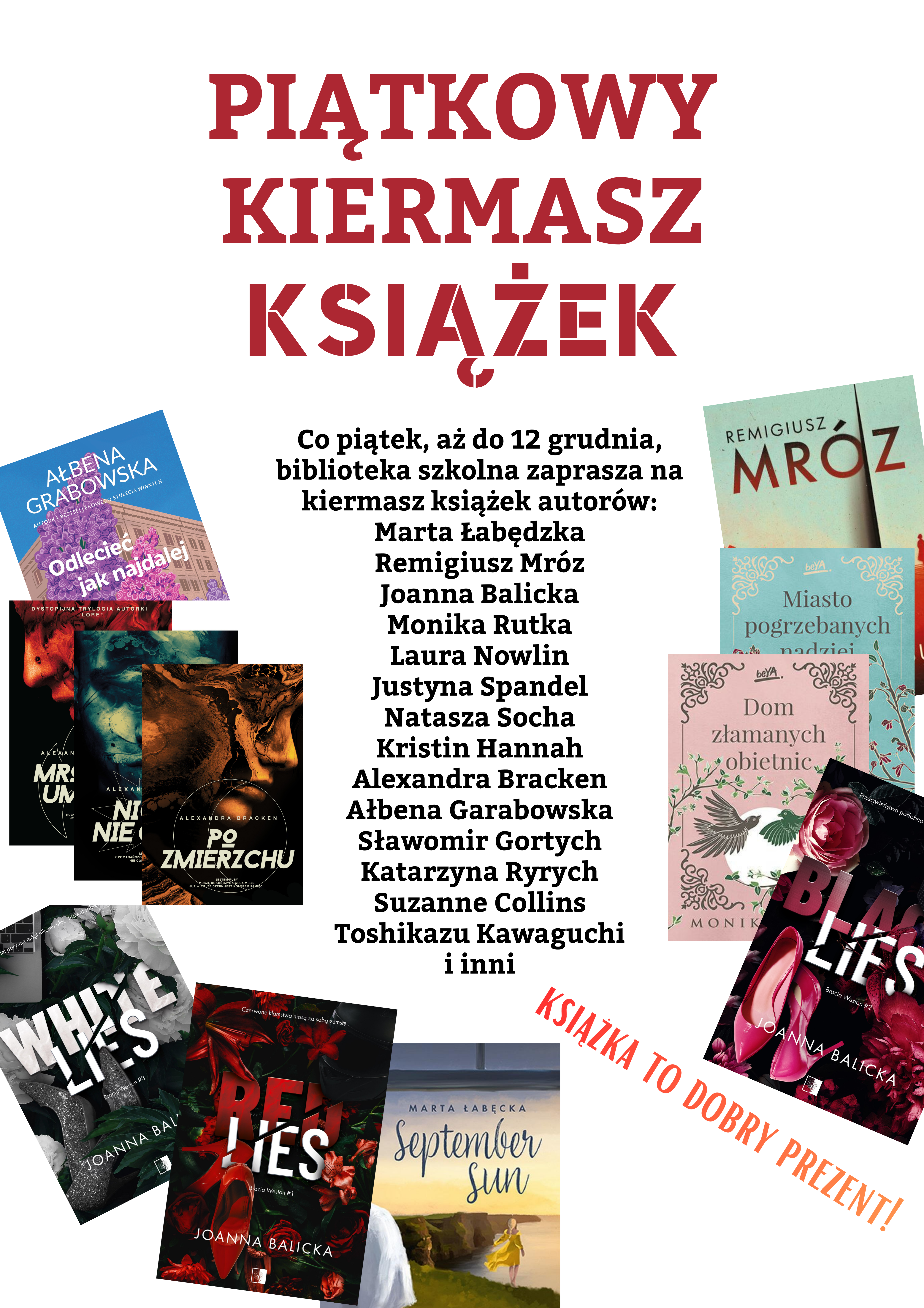 PIATKOWY KIERMASZ KSIĄŻKI