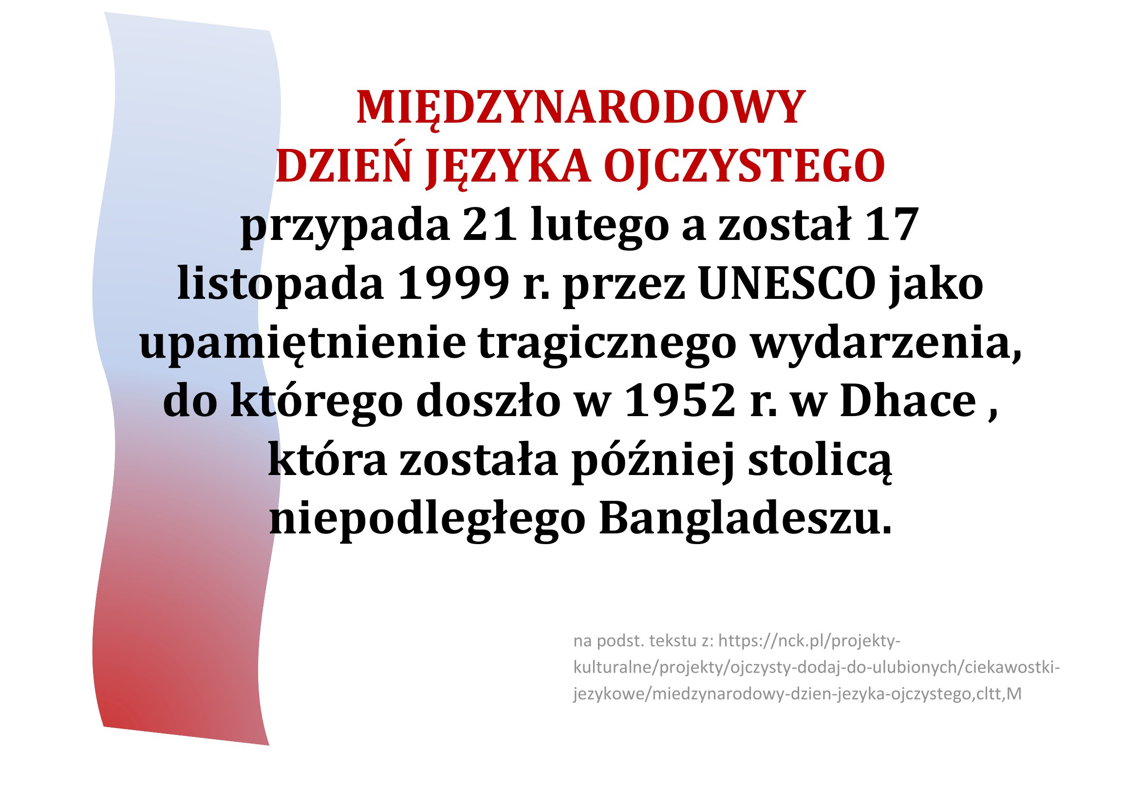 Międzyna. Dz. Jęz.Ojczystego do publ. 2