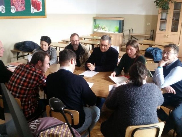 Spotkanie Erasmus+ w liceum w Sędziszowie Młp.