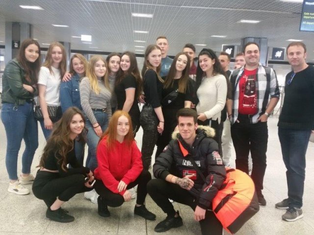 Spotkanie Erasmus+ w liceum w Sędziszowie Młp.