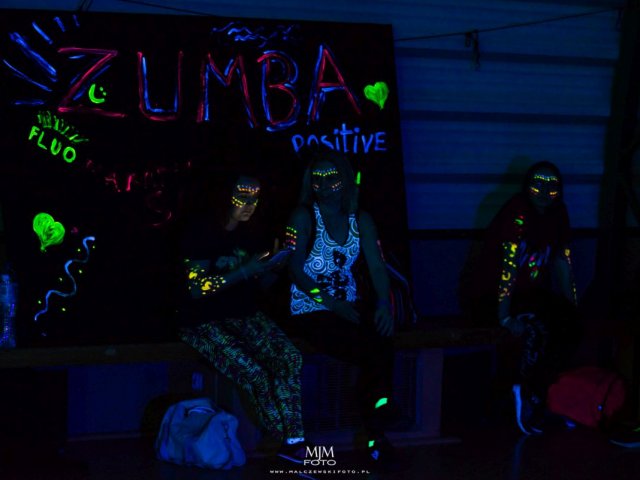 Positive Fluo Maraton Zumba w naszym LO