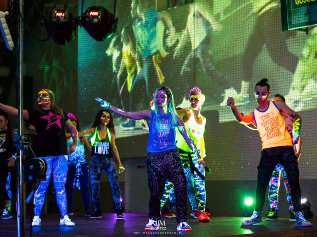 Positive Fluo Maraton Zumba w naszym LO