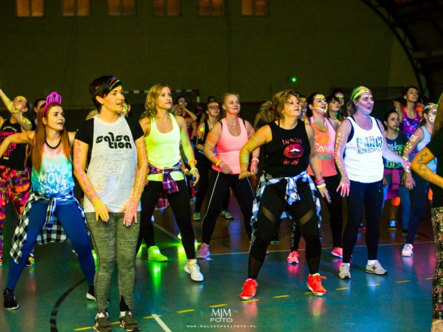 Positive Fluo Maraton Zumba w naszym LO