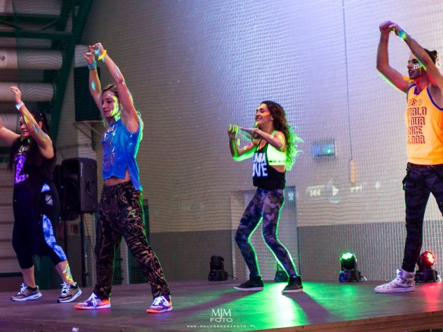 Positive Fluo Maraton Zumba w naszym LO