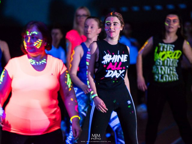 Positive Fluo Maraton Zumba w naszym LO