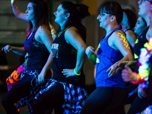 Positive Fluo Maraton Zumba w naszym LO
