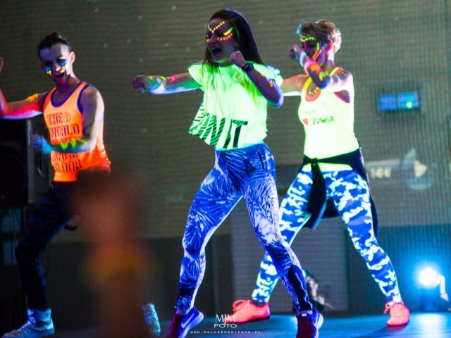 Positive Fluo Maraton Zumba w naszym LO