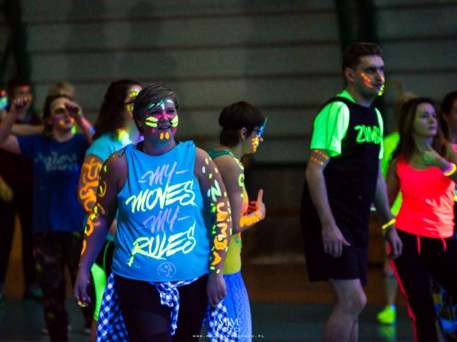 Positive Fluo Maraton Zumba w naszym LO