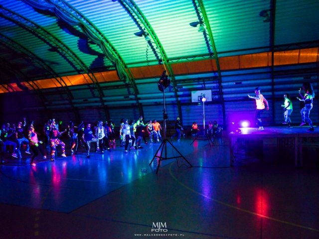 Positive Fluo Maraton Zumba w naszym LO