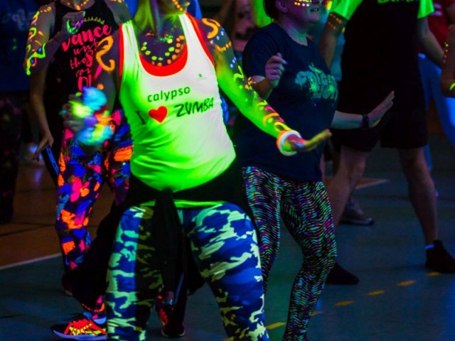 Positive Fluo Maraton Zumba w naszym LO