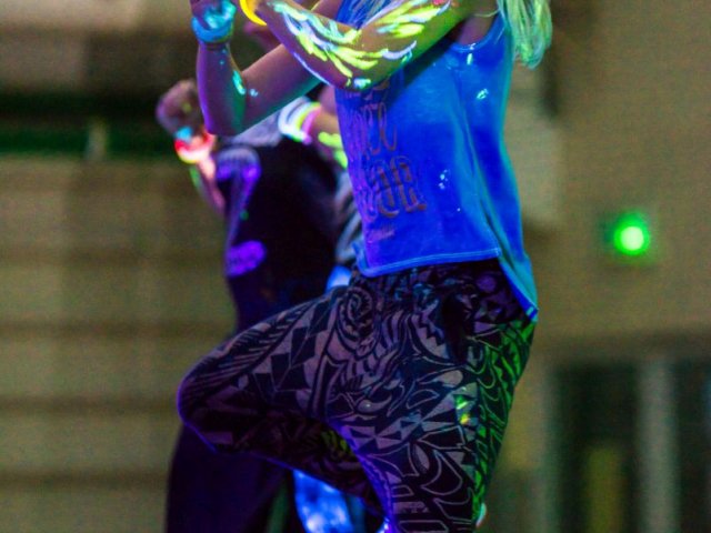 Positive Fluo Maraton Zumba w naszym LO