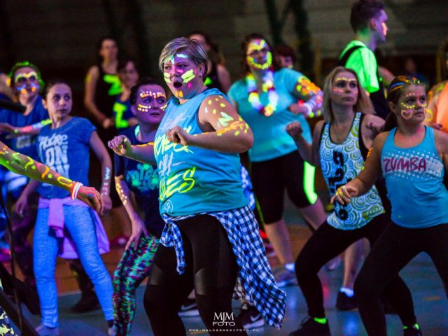 Positive Fluo Maraton Zumba w naszym LO