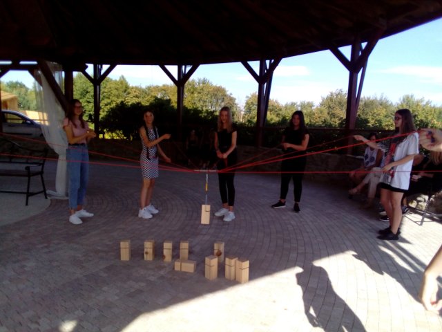 Wyjazd integracyjny klasy 1d do Siedliska Janczar w Pstrągowej 16.09.2020 r.