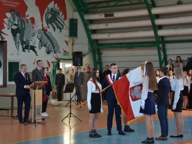 Obchody Narodowego Święta Niepodległości w liceum Skargi