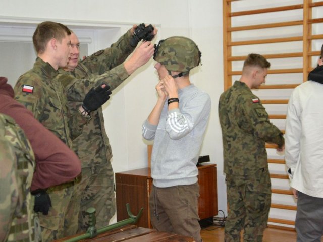 Wizyta przedstawicieli 33. Batalionu Piechoty Lekkiej w Dębicy