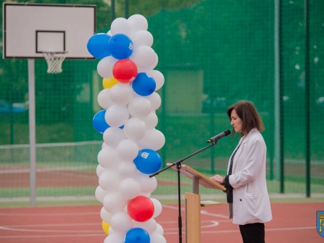 Fotorelacja z uroczystego otwarcia boisk sportowych przy LO im. ks. Piotra Skargi w Sędziszowie Małopolskim
