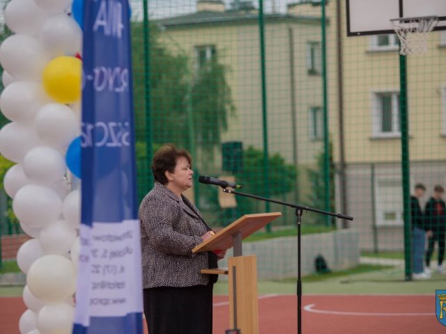 Fotorelacja z uroczystego otwarcia boisk sportowych przy LO im. ks. Piotra Skargi w Sędziszowie Małopolskim