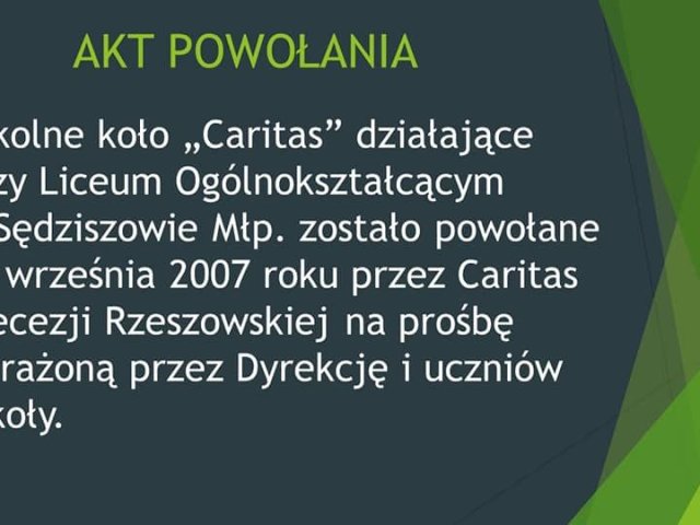 Święto Caritas