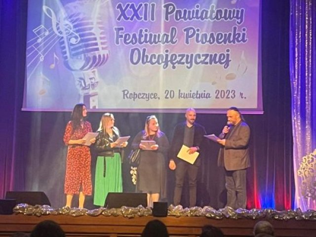 XXII Powiatowy Festiwal Piosenki Obcojęzycznej