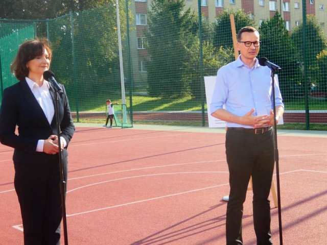 Wizyta Premiera Rzeczpospolitej Polskiej pana Mateusza Morawieckiego w naszej szkole