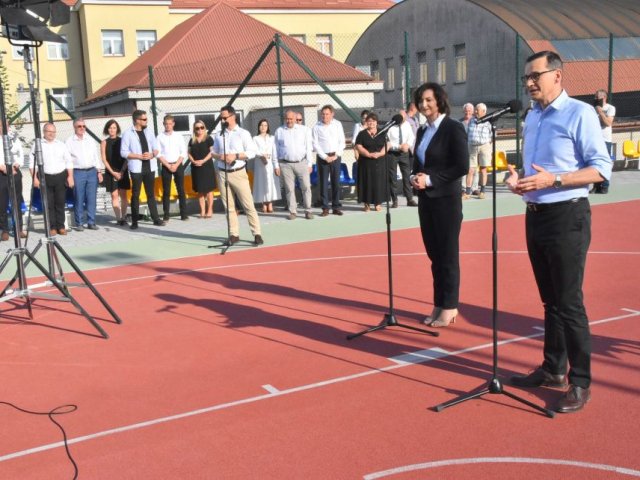 Wizyta Premiera Rzeczpospolitej Polskiej pana Mateusza Morawieckiego w naszej szkole