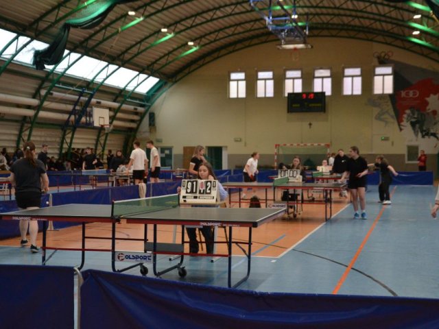 Tenis stołowy - licealiada