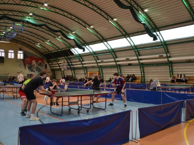 Tenis stołowy - licealiada
