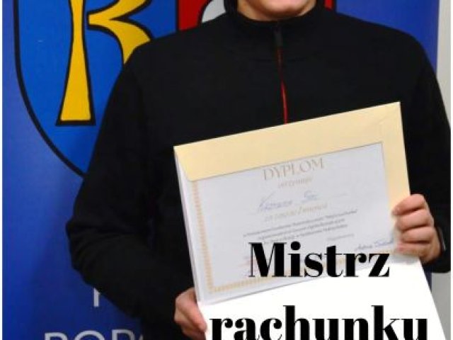 Powiatowy Konkurs Matematyczny „Mistrz rachunku” rozstrzygnięty!