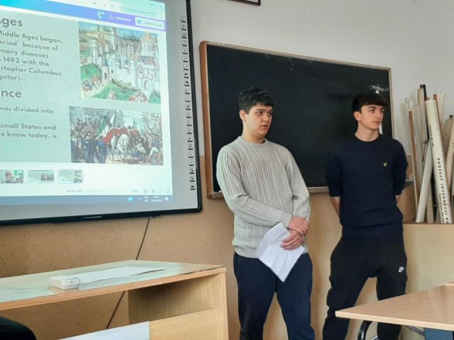 Spotkanie ERASMUS+ ze szkołą IISS EINAUDI CASAREGIS GALILEI w Genui