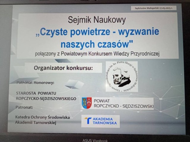 Czyste powietrze - wyzwanie naszych czasów"