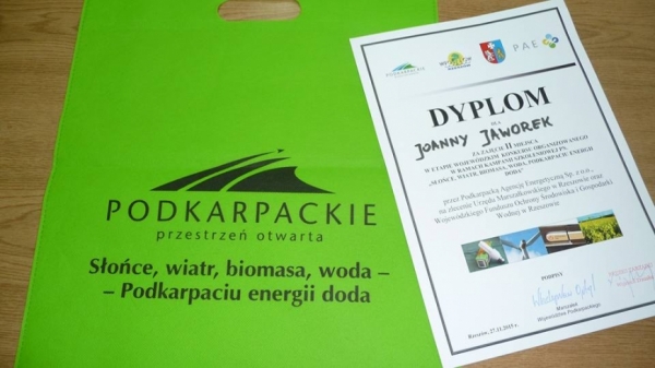 Sukcesy licealistek z sędziszowskiego Liceum w wojewódzkim konkursie energetycznym