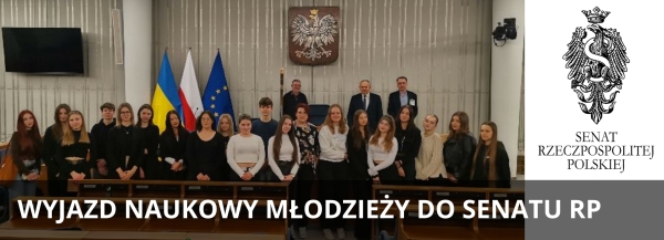 Wyjazd naukowy młodzieży do Senatu RP