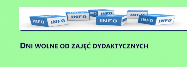 Dni wolne od zajęć dydaktycznych