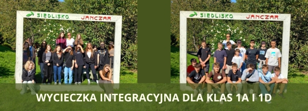 Wycieczka integracyjna dla klas pierwszych