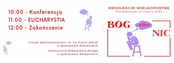 REKOLEKCJE WIELKOPOSTNE