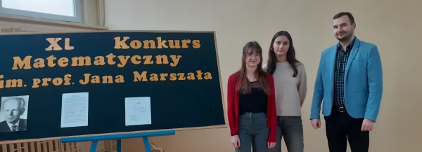 Etap finałowy XL Konkursu Matematycznego im. prof. Jana Marszała w I LO w Łańcucie